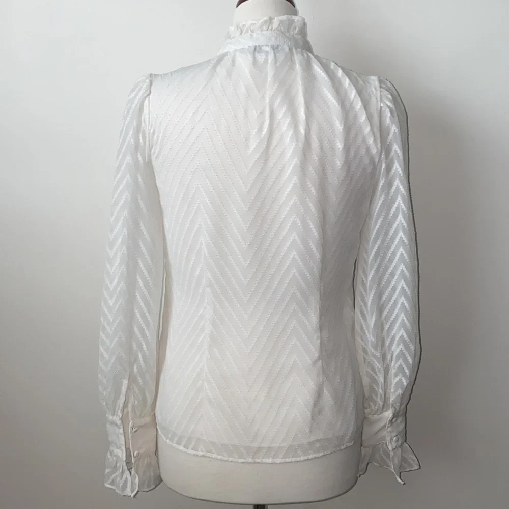 Walter Baker Long Sleeve Blouse Size XS - Picture 8 of 11